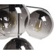 Kamara LED 24.75 inch Black Chandelier Ceiling Light